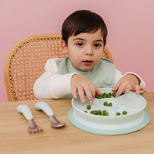 Load image into Gallery viewer, OXO Tot On-The-Go Fork And Spoon Set - Opal
