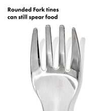 Load image into Gallery viewer, OXO Tot On-The-Go Fork And Spoon Set - Opal