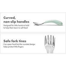 Load image into Gallery viewer, OXO Tot Fork & Spoon Set - Opal