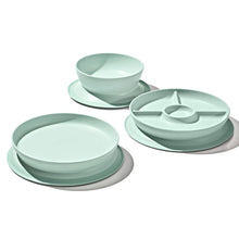 Load image into Gallery viewer, OXO Tot Stick & Stay Suction Divided Plate - Opal