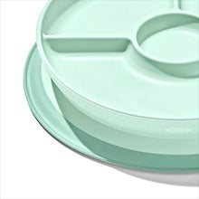 Load image into Gallery viewer, OXO Tot Stick & Stay Suction Divided Plate - Opal