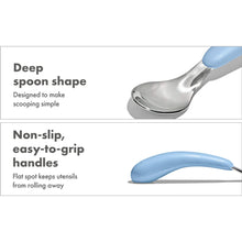 將圖片載入圖庫檢視器 OXO Tot On-The-Go Fork And Spoon Set - Dusk
