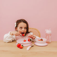 將圖片載入圖庫檢視器 OXO Tot On-The-Go Fork And Spoon Set - Blossom