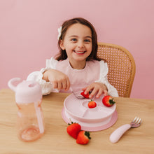 將圖片載入圖庫檢視器 OXO Tot On-The-Go Fork And Spoon Set - Blossom