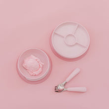 將圖片載入圖庫檢視器 OXO Tot On-The-Go Fork And Spoon Set - Blossom