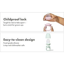 Load image into Gallery viewer, OXO Tot Silicone Self-Feeder - Blossom