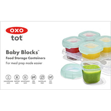 將圖片載入圖庫檢視器 OXO Tot Baby Blocks Freezer Storage Containers 60ml - Opal