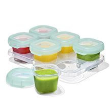將圖片載入圖庫檢視器 OXO Tot Baby Blocks Freezer Storage Containers 60ml - Opal