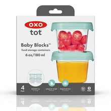 將圖片載入圖庫檢視器 OXO Tot Baby Blocks Freezer Storage Containers 180ml - Opal