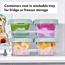 將圖片載入圖庫檢視器 OXO Tot Baby Blocks Freezer Storage Containers 180ml - Opal