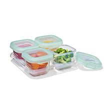 將圖片載入圖庫檢視器 OXO Tot Baby Blocks Freezer Storage Containers 180ml - Opal