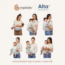 將圖片載入圖庫檢視器 Ergobaby Alta Hipseat Carrier - Natural Beige