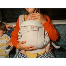 Load image into Gallery viewer, Ergobaby Omni Deluxe Linen Baby Carrier - Natural Linen