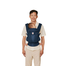 將圖片載入圖庫檢視器 Ergobaby Omni Deluxe All-in-One Mesh Baby Carrier - Midnight Blue