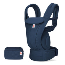 將圖片載入圖庫檢視器 Ergobaby Omni Deluxe All-in-One Mesh Baby Carrier - Midnight Blue