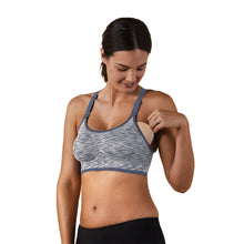 將圖片載入圖庫檢視器 Bravado Designs Body Silk Seamless Rhythm Nursing Bra - Moon River Spacedye M