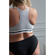 將圖片載入圖庫檢視器 Bravado Designs Mid-Rise Seamless Panty - Sustainable - Black M/L
