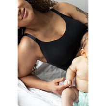 Load image into Gallery viewer, Bravado Designs Elation Nursing Bra - Black S