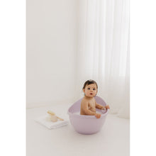 Load image into Gallery viewer, Bubble Cuddle Bath with Newborn Support Insert - Lilac