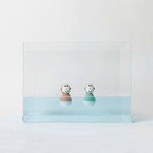 將圖片載入圖庫檢視器 Matchstick Monkey Bathtime Wobblers - Mint Green & Dusty Pink