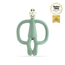 Load image into Gallery viewer, Matchstick Monkey Original Teething Toy with Tail - Mint Green