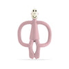 Matchstick Monkey Original Teething Toy with Tail - Dusty Pink