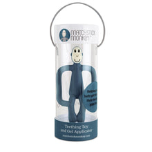 將圖片載入圖庫檢視器 Matchstick Monkey Original Teething Toy With Tail - Airforce Blue