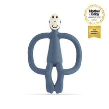將圖片載入圖庫檢視器 Matchstick Monkey Original Teething Toy With Tail - Airforce Blue