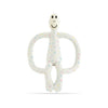 Matchstick Monkey Original Teething Toy with Tail - Confetti Cream
