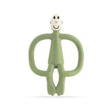 將圖片載入圖庫檢視器 Matchstick Monkey Original Teething Toy With Tail - Olive
