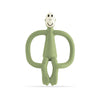 Matchstick Monkey Original Teething Toy with Tail - Olive