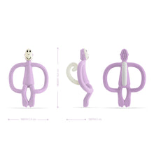 Load image into Gallery viewer, Matchstick Monkey Original Teething Toy with Tail - Lilac