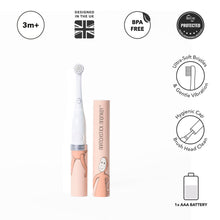 將圖片載入圖庫檢視器 Matchstick Monkey Baby Sonic Toothbrush - Dusty Pink