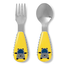 Load image into Gallery viewer, Skip Hop Zoo Utensils Fork & Spoon - Bat