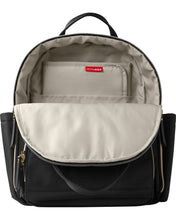 將圖片載入圖庫檢視器 Skip Hop Envi Luxe Diaper Backpack - Black