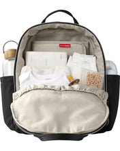 將圖片載入圖庫檢視器 Skip Hop Envi Luxe Diaper Backpack - Black
