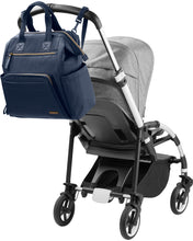 將圖片載入圖庫檢視器 Skip Hop Main Frame Wide Open Backpack - Navy