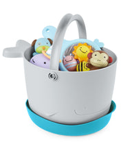 將圖片載入圖庫檢視器 Skip Hop Moby Stowaway Bath Toy Bucket