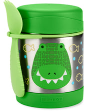 將圖片載入圖庫檢視器 Skip Hop Zoo Insulated Food Jar - Crocodile