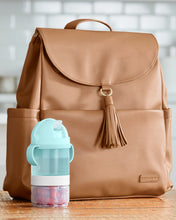 Load image into Gallery viewer, Skip Hop Sip To Snack 2 in 1 Set - Teal/Grey