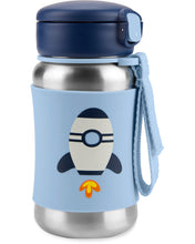 將圖片載入圖庫檢視器 Skip Hop Spark Style Stainless Steel Straw Bottle - Rocket