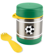 將圖片載入圖庫檢視器 Skip Hop Spark Style Food Jar - Soccer/Futbol