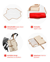 將圖片載入圖庫檢視器 Skip Hop Pronto Signature Changing Station - Beige Swirl Dot