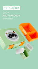 將圖片載入圖庫檢視器 Skip Hop Zoo Bento Lunch Box - Raccoon