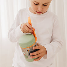 將圖片載入圖庫檢視器 Skip Hop Zoo Insulated Food Jar - Raccoon