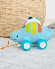 Load image into Gallery viewer, Skip Hop Explore & More Dinosaur 3-in-1 Musical Pull Toy