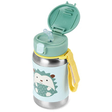 將圖片載入圖庫檢視器 Skip Hop Zoo Stainless Steel Straw Bottle - Hedgehog