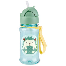 將圖片載入圖庫檢視器 Skip Hop Zoo Tritan Renew Straw Bottle - Hedgehog