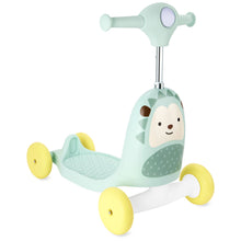 Load image into Gallery viewer, Skip Hop Zoo Ride On 3-in-1 Scooter - Hedgehog