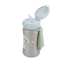將圖片載入圖庫檢視器 Skip Hop Besties Squad Stainless Steel Straw Bottle - Dino